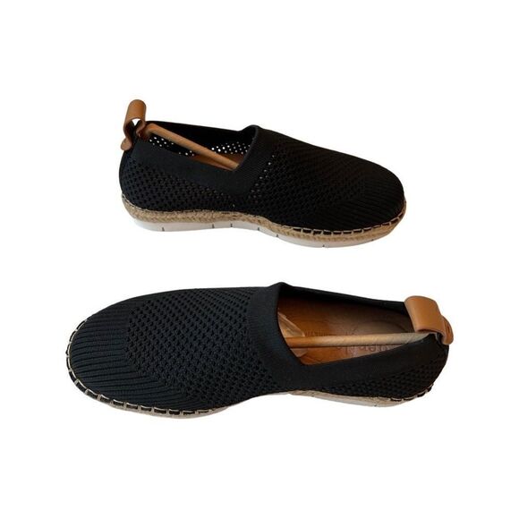 Gentle Souls by Kenneth Cole Lizzy Espadrille Flats- Black- Size 5- NIB - Picture 7 of 8
